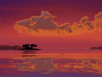 Small screenshot 2 of 3D Tropical Sunsets