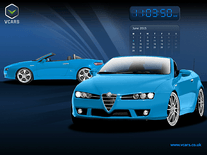 Screenshot of Alfa Romeo Calendar
