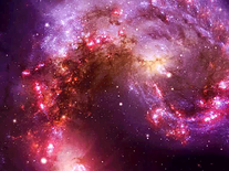 Small screenshot 2 of Colorful Nebula Space Flight