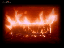 Screenshot of Crackling Fire Log
