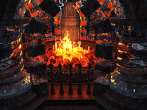 Screenshot of Crystal Fireplace 3D