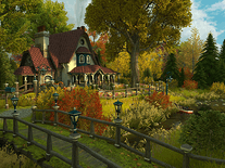 Screenshot of Fall Cottage 3D