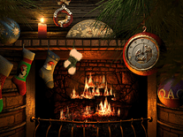 Small screenshot 3 of Fireside Christmas 3D