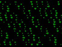 Screenshot of Fluorescent Hearts