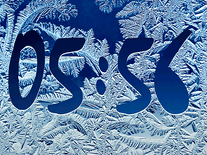 Screenshot of Frost Clock