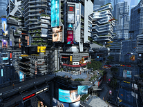 Small screenshot 2 of Futuristic City 3D