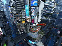 Small screenshot 3 of Futuristic City 3D