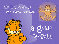 Screenshot of Garfield's Guide to Cats