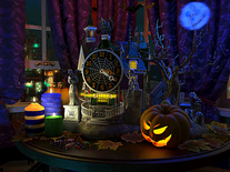 Screenshot of Halloween Evening 3D