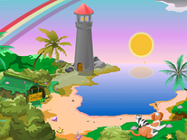 Screenshot of Lighthouse Clock