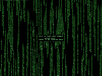 Screenshot of Matrix Code Emulator