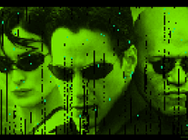Screenshot of Matrix Faces