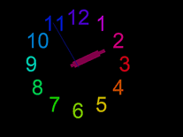 Small screenshot 2 of Rainbow Clock