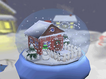 Screenshot of Real Snow Globes 3D