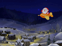 Screenshot of Santa Track
