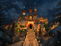 Screenshot of Santa's Castle 3D