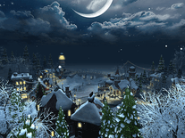 Screenshot of Snow Village 3D