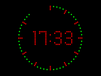 screen saver clock windows 10