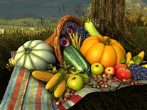 Small screenshot 3 of Thanksgiving Day 3D