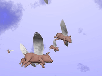 Small screenshot 2 of When Pigs Fly 3D