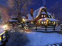 Screenshot of White Christmas 3D
