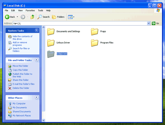 windows xp img file