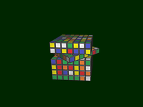 Screenshot of 3D Rubik's
