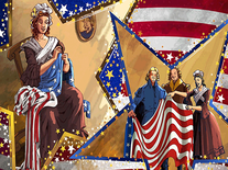 Screenshot of 4th of July Art