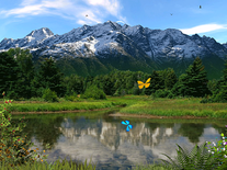 Screenshot of Alpine Lake