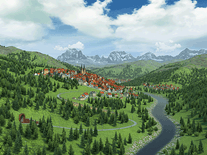 Screenshot of Alpine Summer 3D