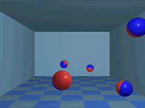 Screenshot of Bouncing Balls