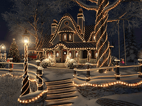 Small screenshot 3 of Christmas Cottage 3D