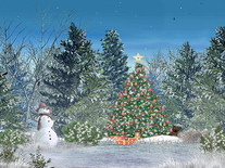 Screenshot of Christmas Forest