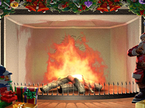 Screenshot of Christmas Living Fireplace