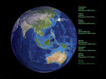 Screenshot of Cities of Earth 3D