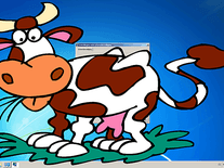 Screenshot of Cow Saver