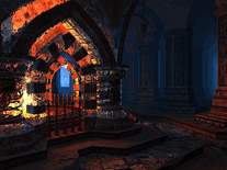 Small screenshot 2 of Crystal Fireplace 3D