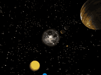 Screenshot of Dark Solar System