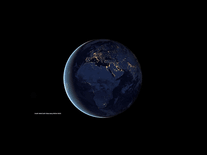 Screenshot of Earth at Night