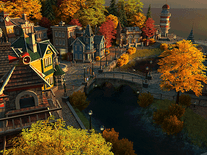 Screenshot of Fall Village 3D