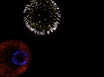 Small screenshot 2 of Fireworks 3D