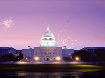 Screenshot of Fireworks on Capitol