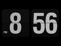 Screenshot of Fliqlo Flip Clock