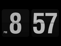Fliqlo Flip Clock Screensaver for Windows & Mac - Screensavers Planet