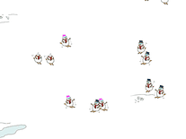 Screenshot of Frosty Goes Skiing