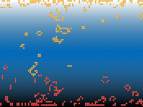 Screenshot of Gaia Game of Life