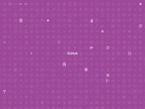 Screenshot of GitHub Octicons