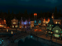 Screenshot of Halloween Village 3D