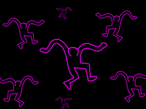 Screenshot of Haring Morphs