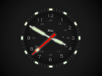 Screenshot of Illuminated Clock